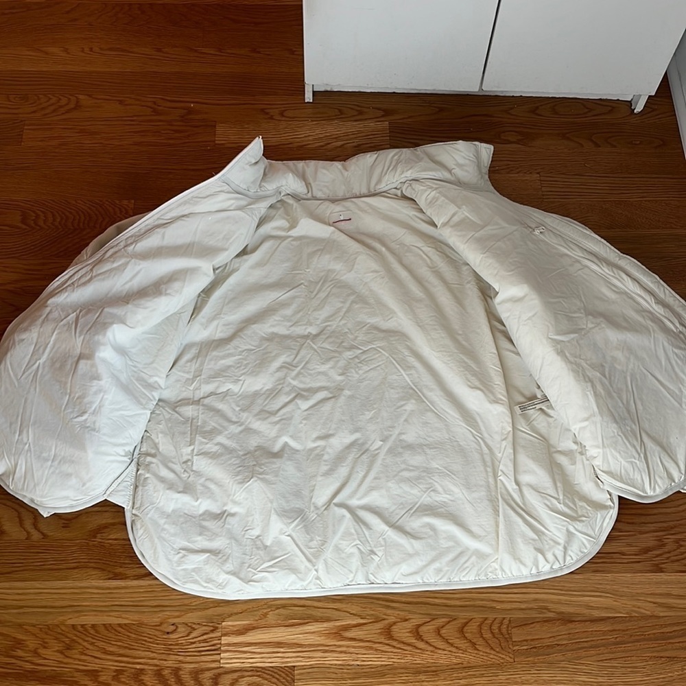 Free People Pippa Packable Puffer Jacket Size XL NWT $198 Cream - Picture 13 of 17